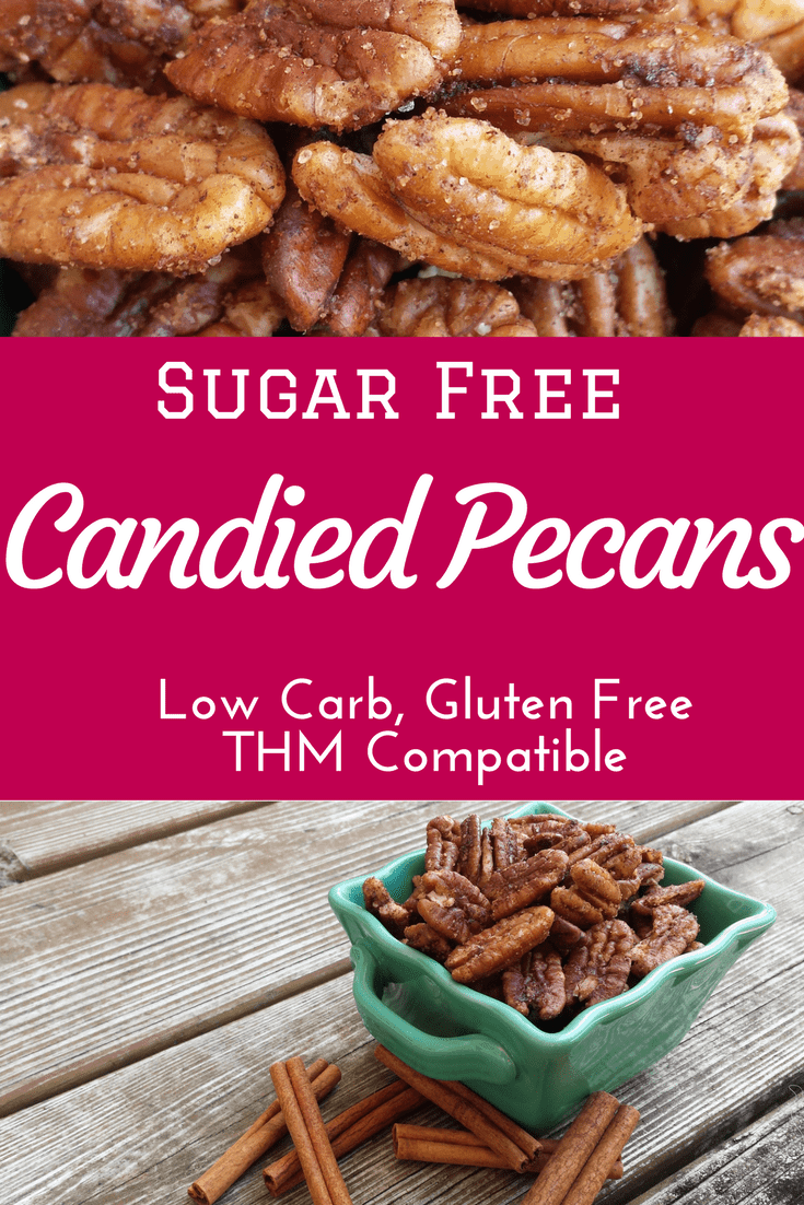 Candied Pecans Low Carb, Sugar Free, & Delish! · Graceful Abandon