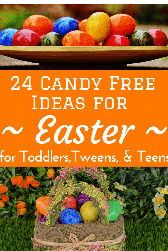 24 Candy Free Easter Egg & Basket Ideas for All Ages