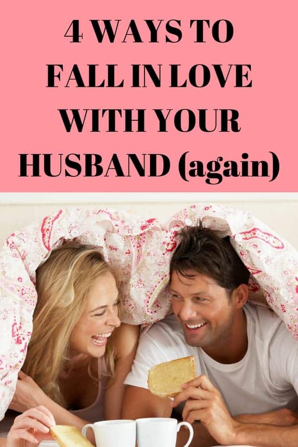 I had always heard that it's important to guard your marriage, but I never really understood that. Then one day I sat at a dinner table with my other half, and didn't know what to say beyond talking about the kids and all I wanted to do was pour my exhausted self into bed to catch up on sleep. That's the day I realized I needed to work daily to fall in love with my husband.