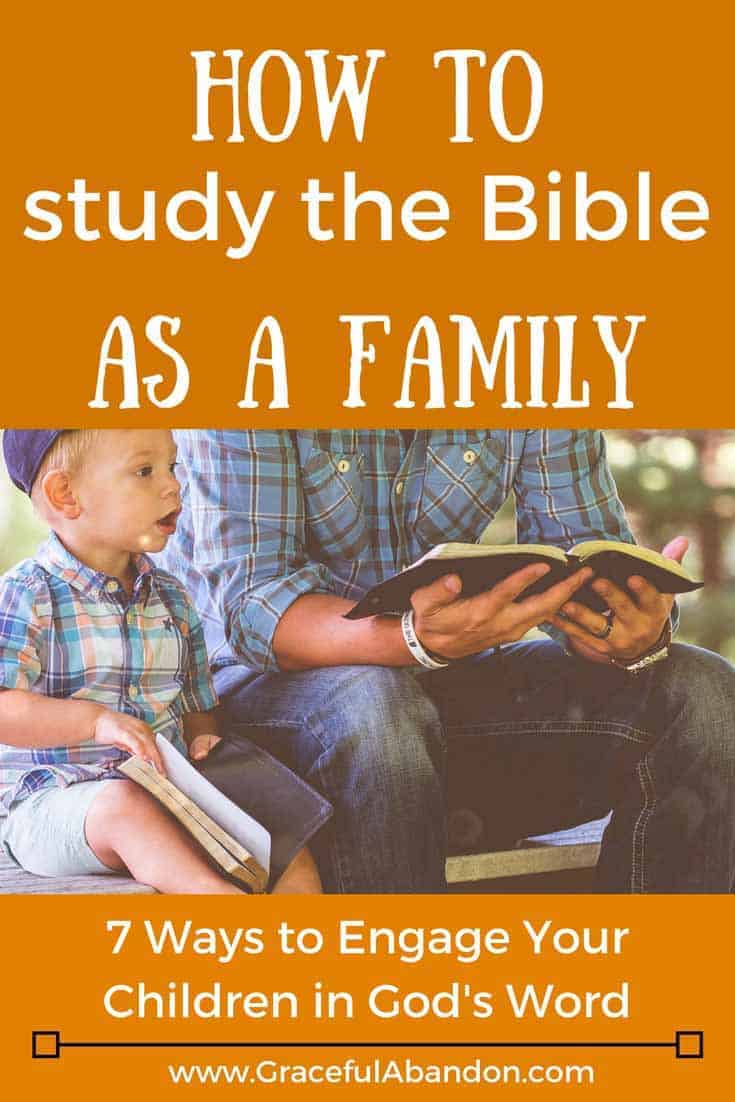 Ever wonder how to study the Bible as a family? Family devotions can be hard to figure out at first, but these 7 tips will show you how to engage your children in God's Word and help you teach your kids about the Bible in a way you can all enjoy.
Christian parenting can seem overwhelming, but simply showing your children God's love is important.