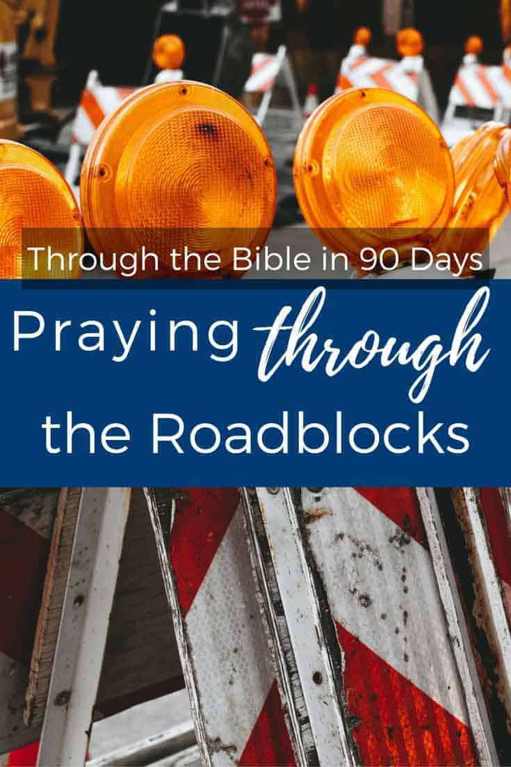 How many times have we heard the admonition to just push through? To pray against resistance and not let Satan win? But what if the roadblock isn't from the enemy of your soul? What if instead, it is from the Lover of your soul?