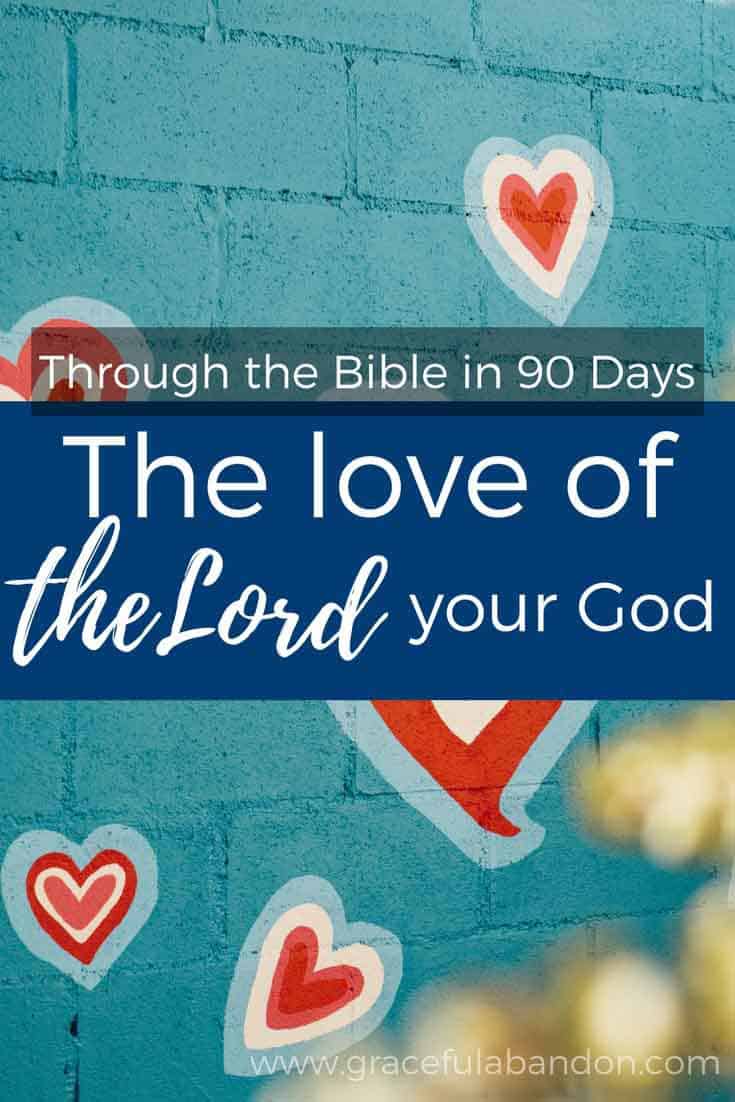 the love of the Lord your God