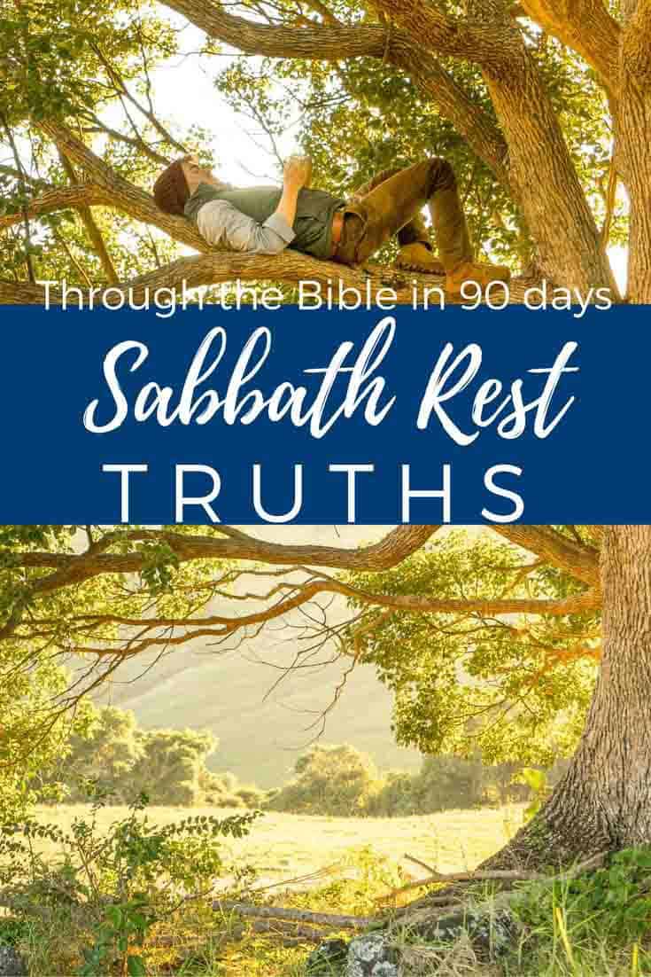Sabbath Rest Truths discussed here. What does it mean to honor the Sabbath? Do we need to Sabbath rest today? What does the Bible say about Sabbath rest?