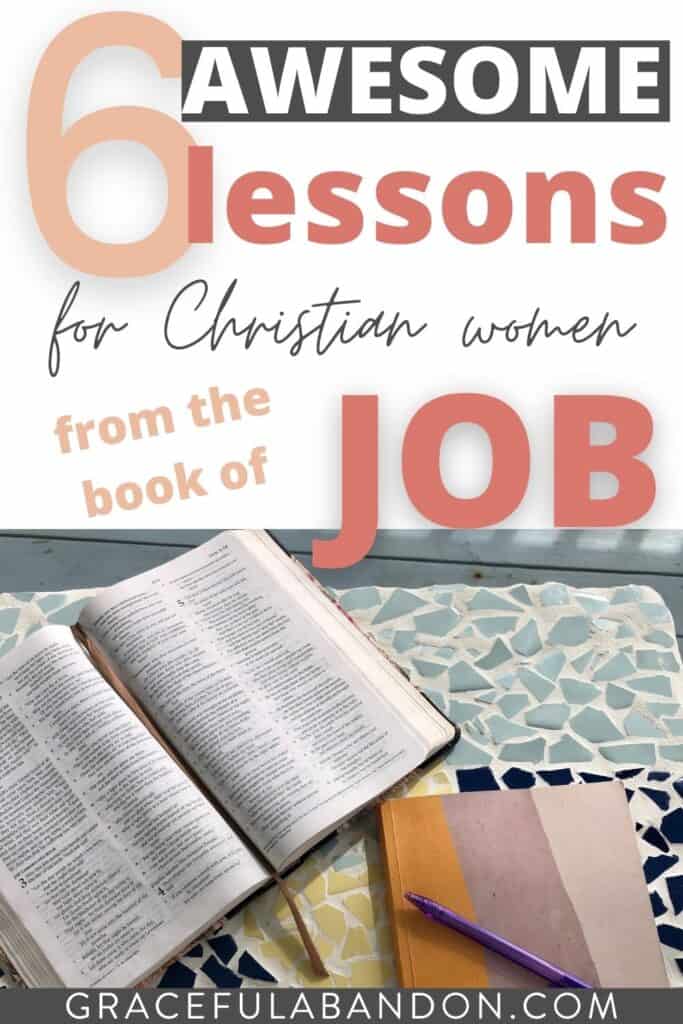 6 Lessons From The Book of Job In The Bible for Christian Women