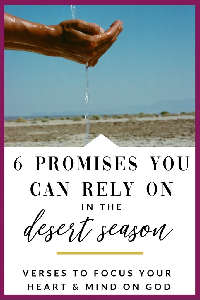 6 promises of God for the desert season