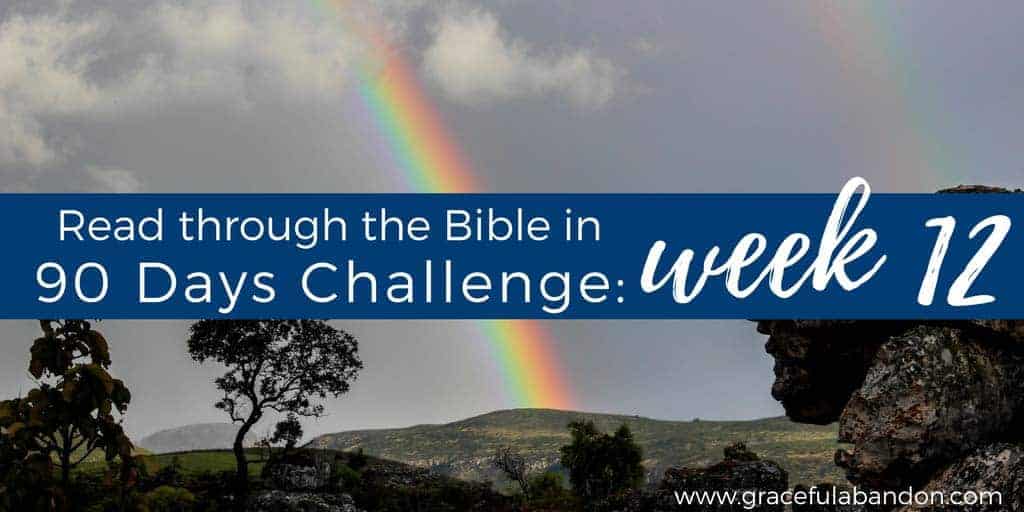 Bible in 90 Days Week 12