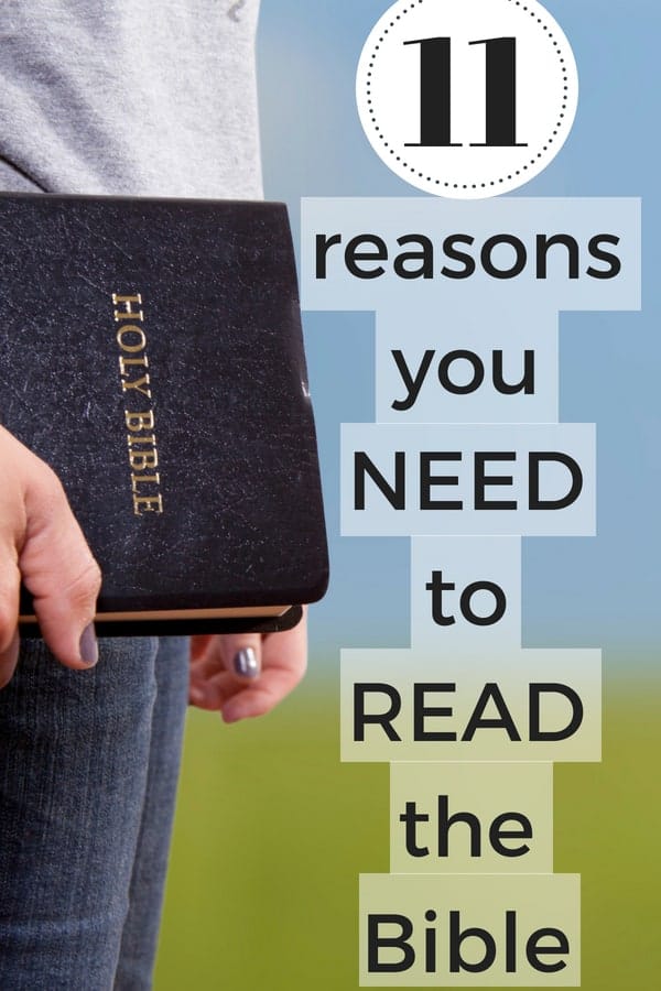 The top tips for Christian living is to read your Bible...but why? Here are 11 reasons to get started reading your Bible regularly today!