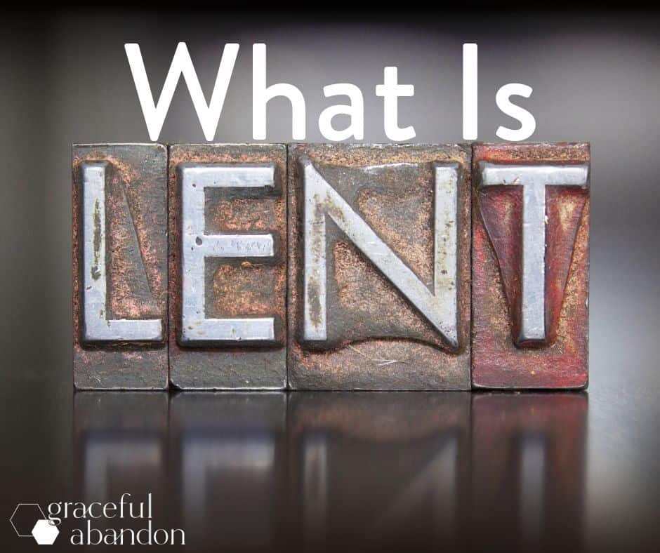 what is Lent? visual question